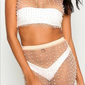 Beach bunny glitzy girl coverup